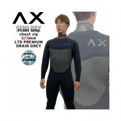 AXXE　남자 세미드라이 롱체스트집   5/3  블랙마크  일본생산